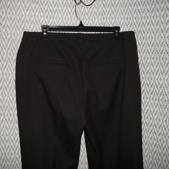 Coldwater Creek Brown Trouser Pants 14 - Picture 9 of 11